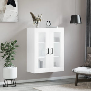 Mobile a Parete Bianco 69,5x34x90 cm 828484