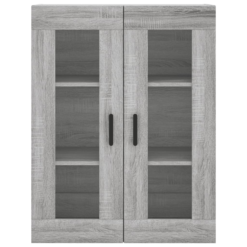 Mobile a Parete Grigio Sonoma 69,5x34x90 cm 828490