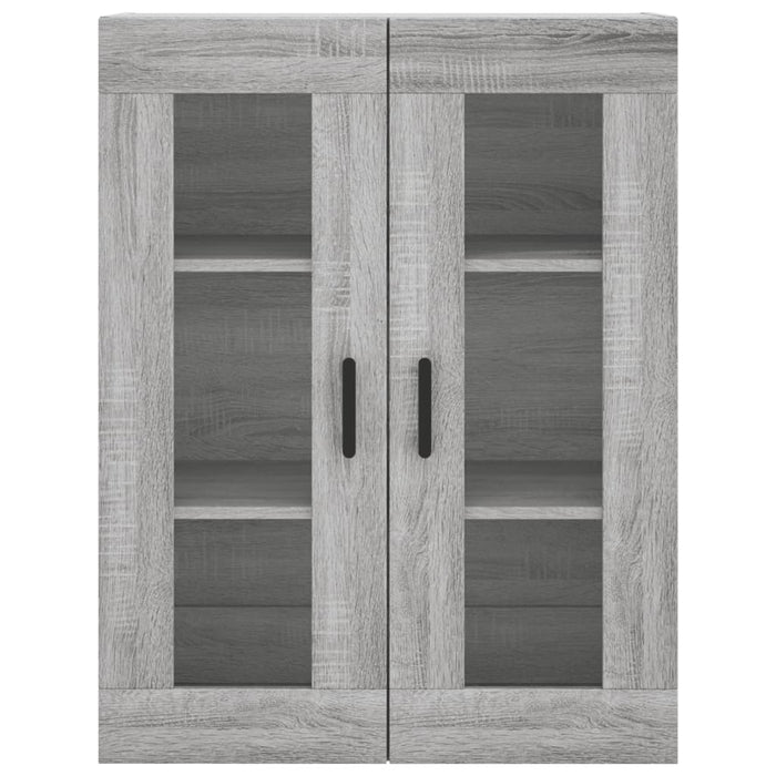 Mobile a Parete Grigio Sonoma 69,5x34x90 cm 828490