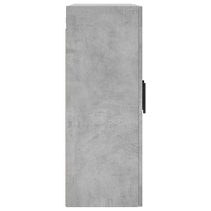 Mobile a Parete Grigio Cemento 69,5x34x90 cm 828504