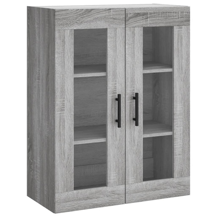 Mobile a Parete Grigio Sonoma 69,5x34x90 cm 828506