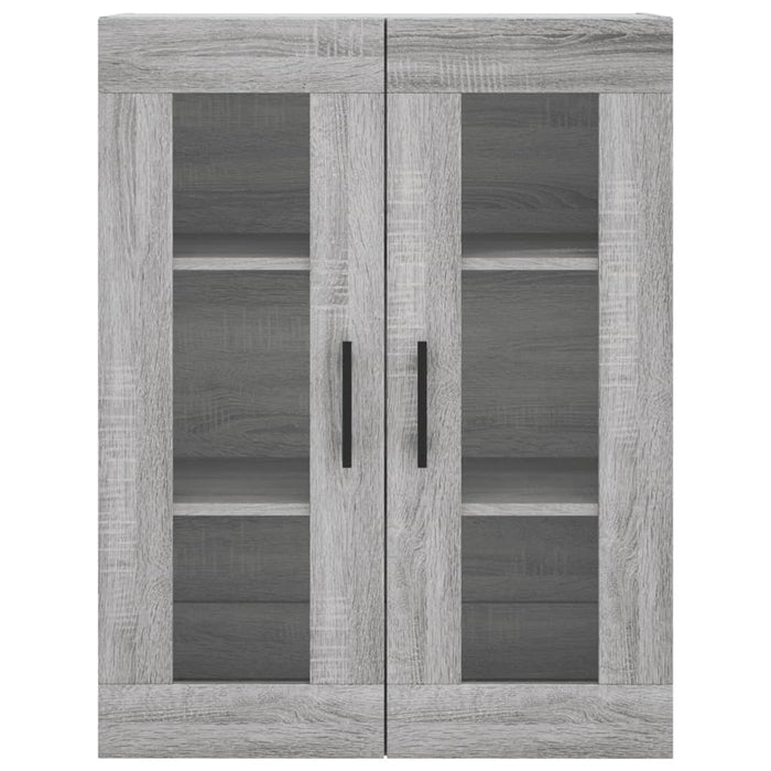 Mobile a Parete Grigio Sonoma 69,5x34x90 cm 828506