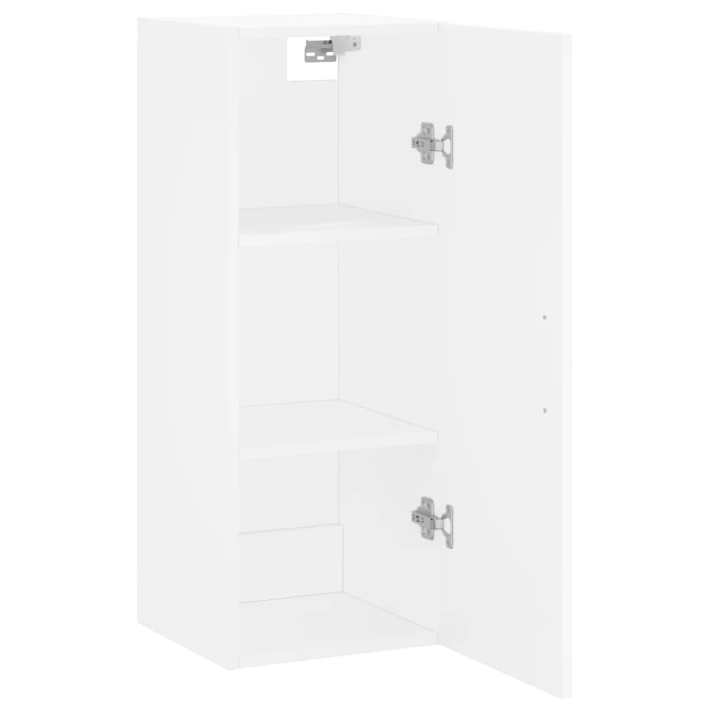 Mobile a Parete Bianco 34,5x34x90 cm 828836