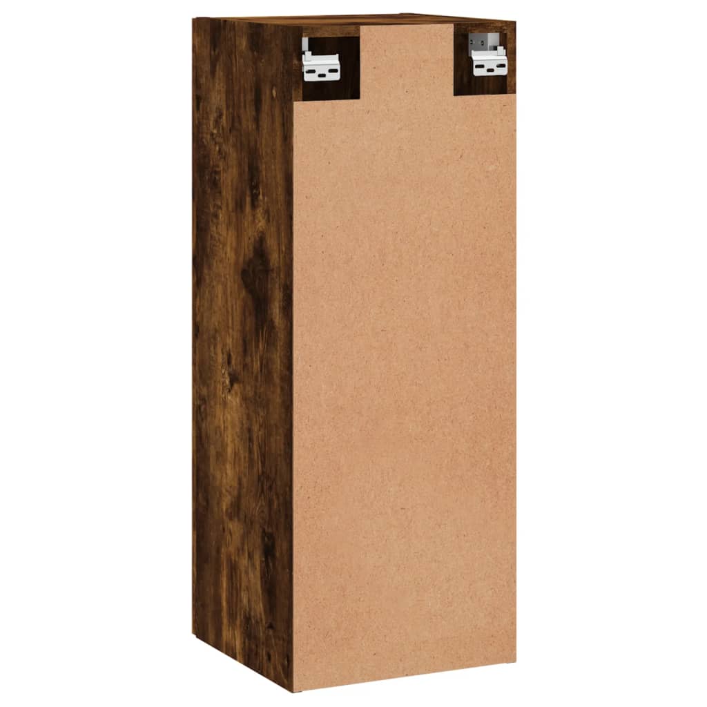 Mobile a Parete Rovere Fumo 34,5x34x90 cm 828841