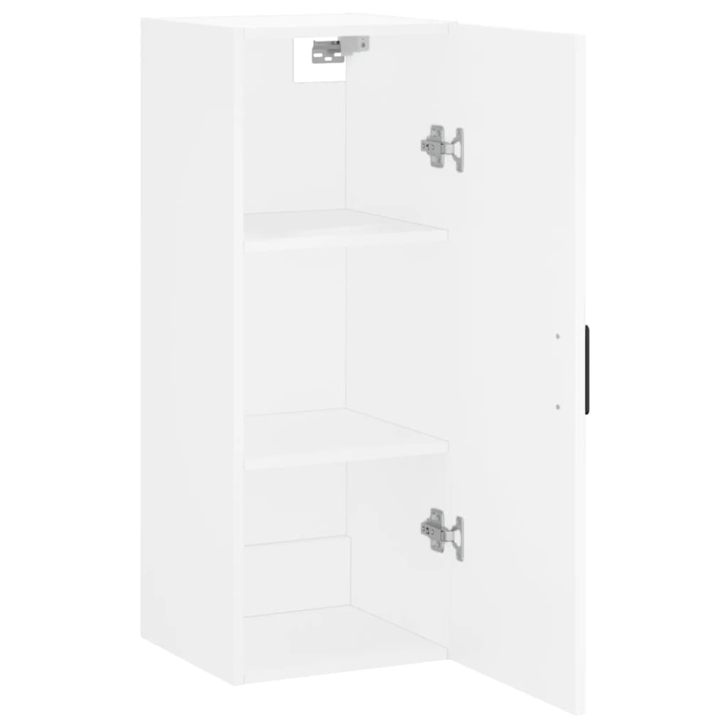 Mobile a Parete Bianco 34,5x34x90 cm 828860