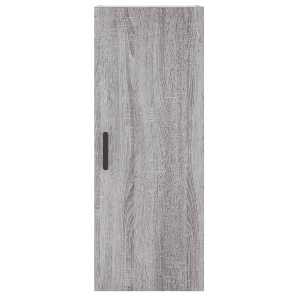 Mobile a Parete Grigio Sonoma 34,5x34x90 cm 828866