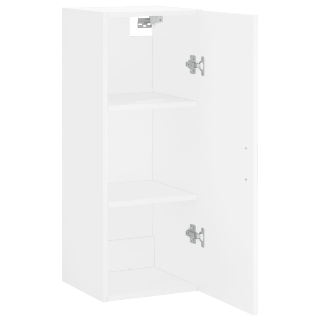 Mobile a Parete Bianco 34,5x34x90 cm 828868