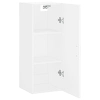 Mobile a Parete Bianco 34,5x34x90 cm 828868