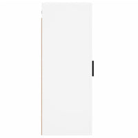 Mobile a Parete Bianco 34,5x34x90 cm 828868