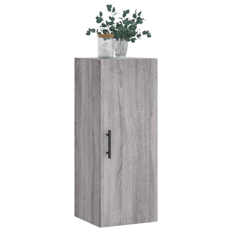 Mobile a Parete Grigio Sonoma 34,5x34x90 cm 828882