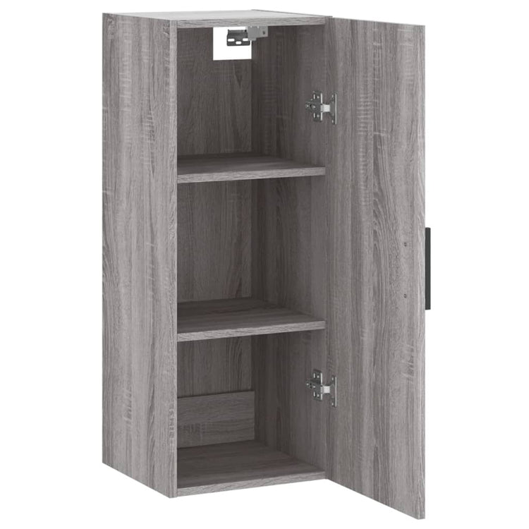 Mobile a Parete Grigio Sonoma 34,5x34x90 cm 828882