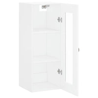 Mobile a Parete Bianco 34,5x34x90 cm 828884