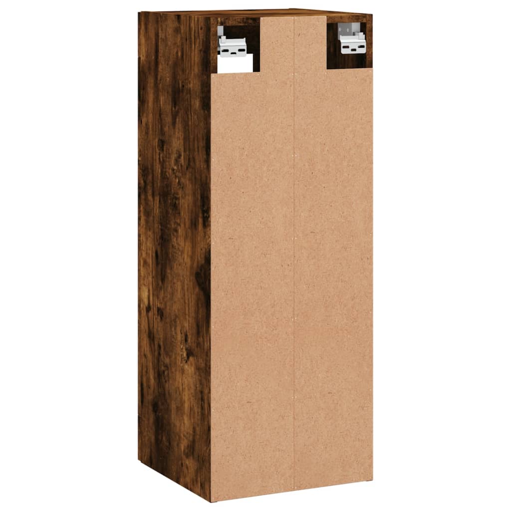 Mobile a Parete Rovere Fumo 34,5x34x90 cm 828889