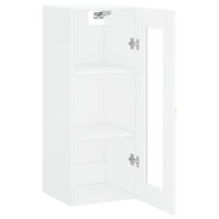 Mobile a Parete Bianco 34,5x34x90 cm 828892