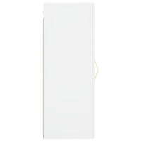 Mobile a Parete Bianco 34,5x34x90 cm 828892