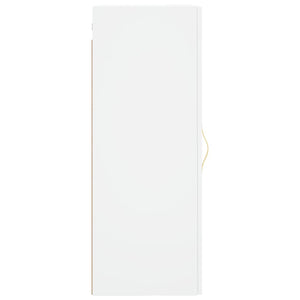 Mobile a Parete Bianco 34,5x34x90 cm 828892