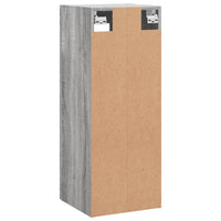 Mobile a Parete Grigio Sonoma 34,5x34x90 cm 828898