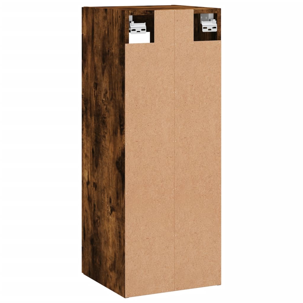 Mobile a Parete Rovere Fumo 34,5x34x90 cm 828905