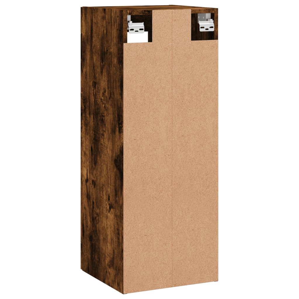 Mobile a Parete Rovere Fumo 34,5x34x90 cm 828913