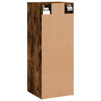 Mobile a Parete Rovere Fumo 34,5x34x90 cm 828913