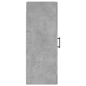 Mobile a Parete Grigio Cemento 34,5x34x90 cm 828920