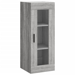 Mobile a Parete Grigio Sonoma 34,5x34x90 cm 828930