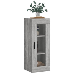 Mobile a Parete Grigio Sonoma 34,5x34x90 cm 828930