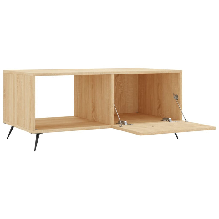 Tavolino da Salotto Rovere Sonoma 90x50x40 cm Legno Multistrato 829183