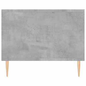 Tavolino da Salotto Grigio Cemento 90x50x40cm Legno Multistrato 829200