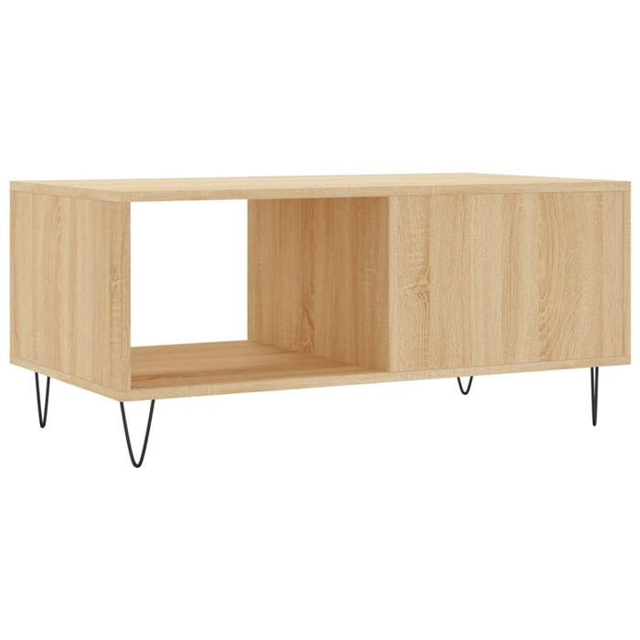 Tavolino da Salotto Rovere Sonoma 90x50x40 cm Legno Multistrato 829207