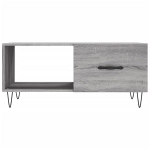 Tavolino da Salotto Grigio Sonoma 90x50x40 cm Legno Multistrato 829210