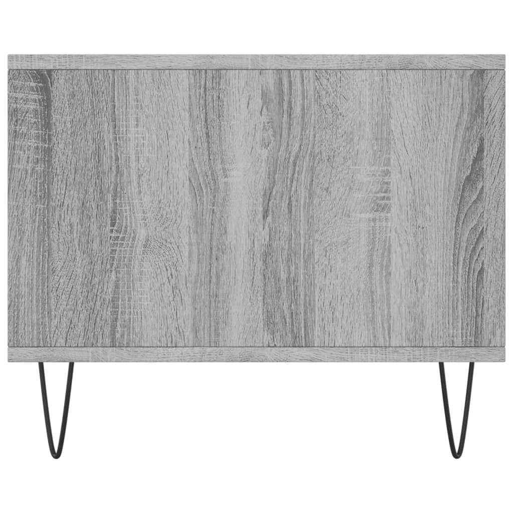 Tavolino da Salotto Grigio Sonoma 90x50x40 cm Legno Multistrato 829210