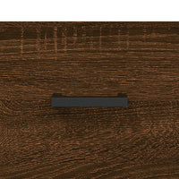 Tavolino da Salotto Rovere Marrone 90x50x40cm Legno Multistrato 829219