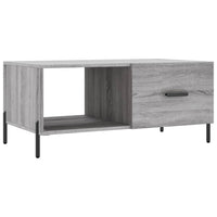 Tavolino da Salotto Grigio Sonoma 90x50x40 cm Legno Multistrato 829226