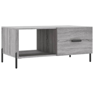 Tavolino da Salotto Grigio Sonoma 90x50x40 cm Legno Multistratocod mxl 80926