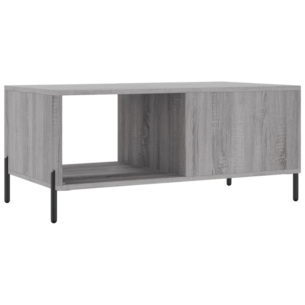 Tavolino da Salotto Grigio Sonoma 90x50x40 cm Legno Multistrato 829226