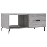 Tavolino da Salotto Grigio Sonoma 90x50x40 cm Legno Multistrato 829234