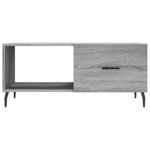 Tavolino da Salotto Grigio Sonoma 90x50x40 cm Legno Multistrato 829234