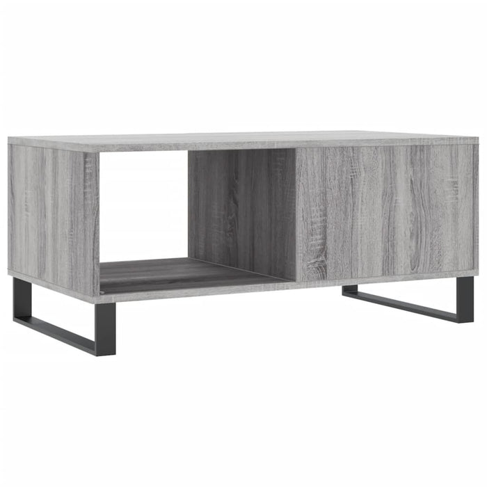 Tavolino da Salotto Grigio Sonoma 90x50x40 cm Legno Multistrato 829242