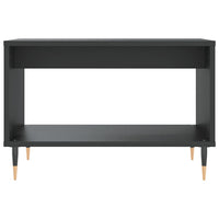 Tavolino da Salotto Nero 60x50x40 cm in Legno Multistrato 829245