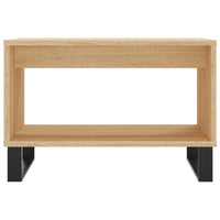 Tavolino da Salotto Rovere Sonoma 60x50x40 cm Legno Multistrato 829263