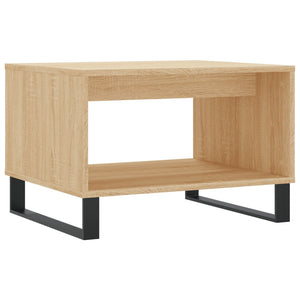 Tavolino da Salotto Rovere Sonoma 60x50x40 cm Legno Multistrato 829263