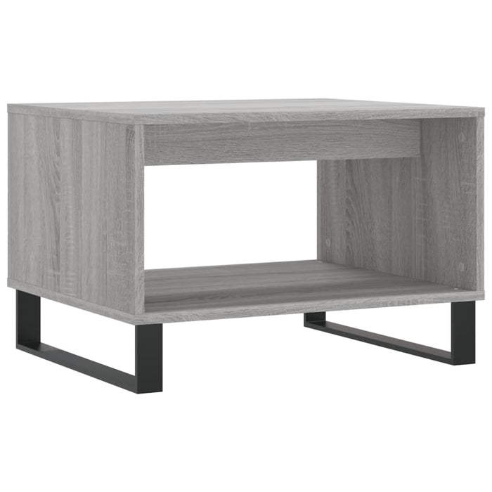 Tavolino da Salotto Grigio Sonoma 60x50x40 cm Legno Multistratocod mxl 80929