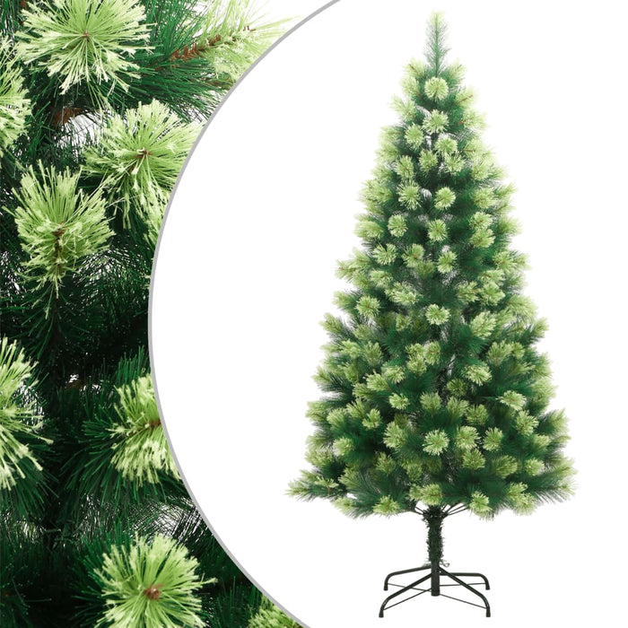 Albero di Natale Artificiale Incernierato con Base 210 cm 356739