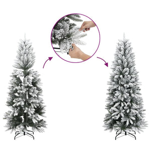 Albero di Natale Artificiale con Neve Fioccata 210 cm 356749