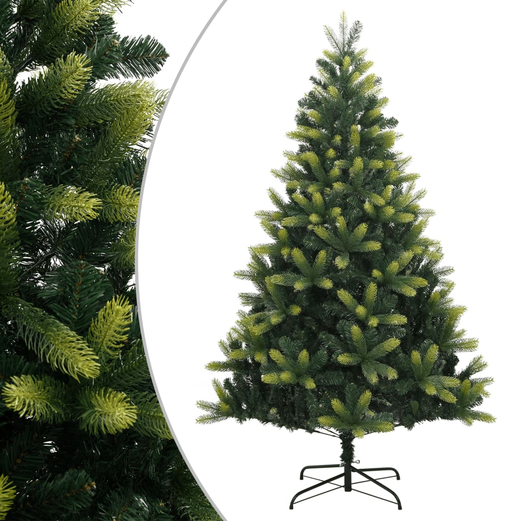 Albero di Natale Artificiale Incernierato con Base 150 cm 356761