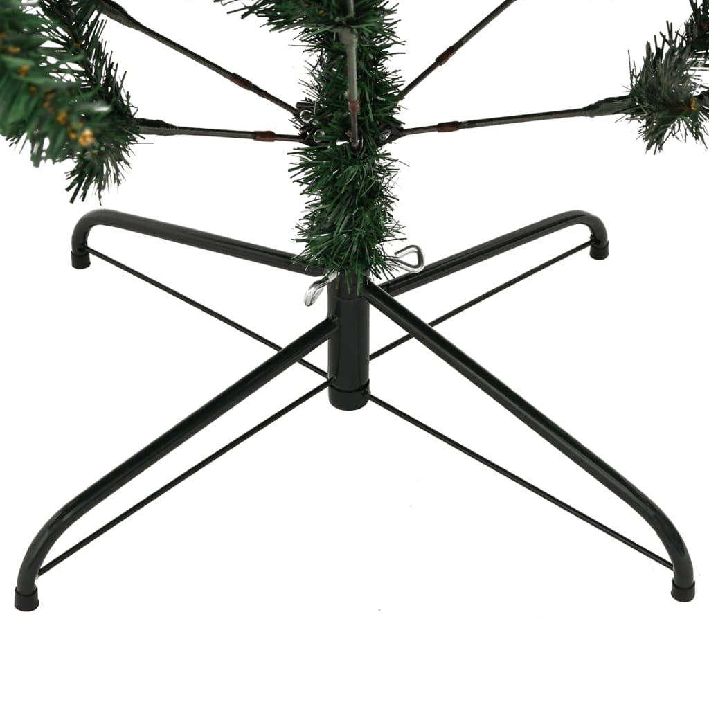 Albero di Natale Artificiale Incernierato con Base 150 cm 356761