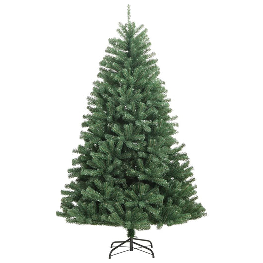 Albero di Natale Artificiale Incernierato con Base Verde 150 cm 356766