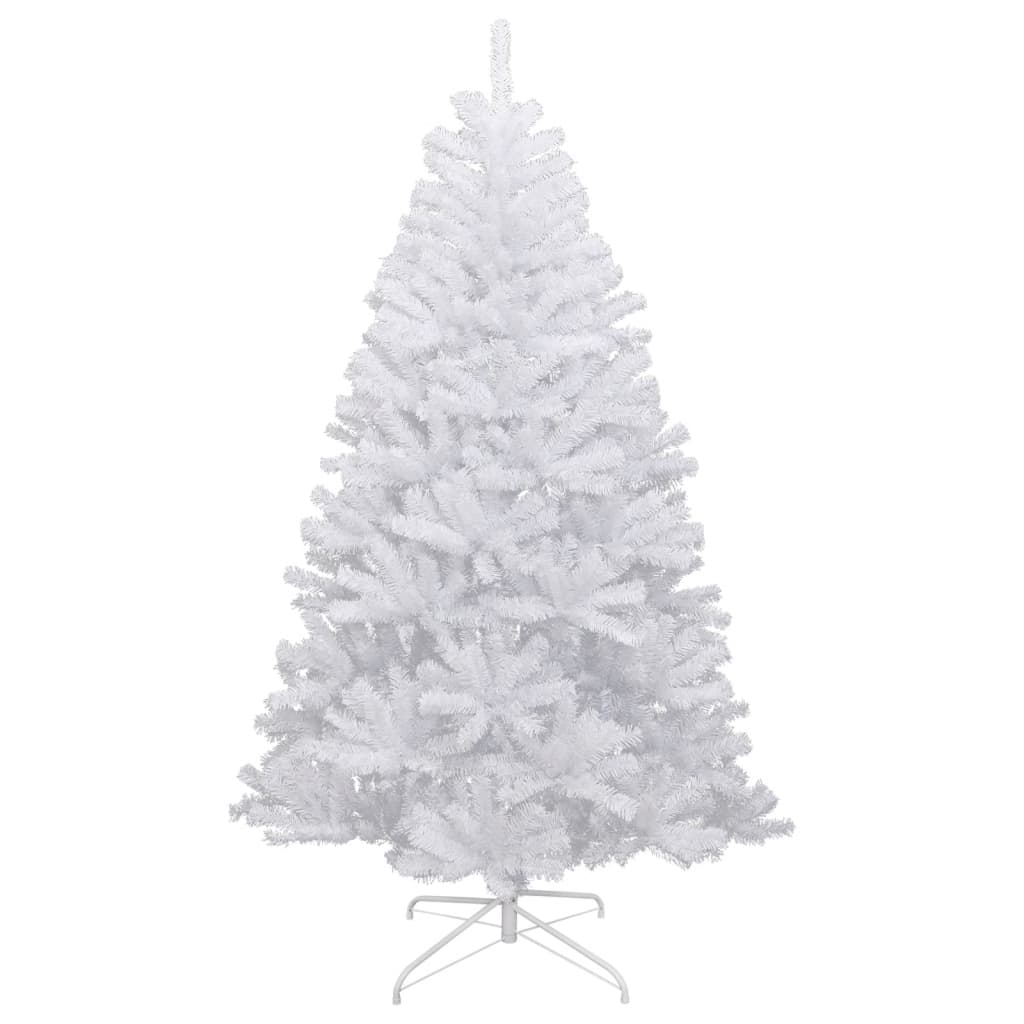 Albero Natale Artificiale Incernierato con Neve Fioccata 180 cm 356774