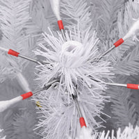 Albero Natale Artificiale Incernierato con Neve Fioccata 270 cm 356777